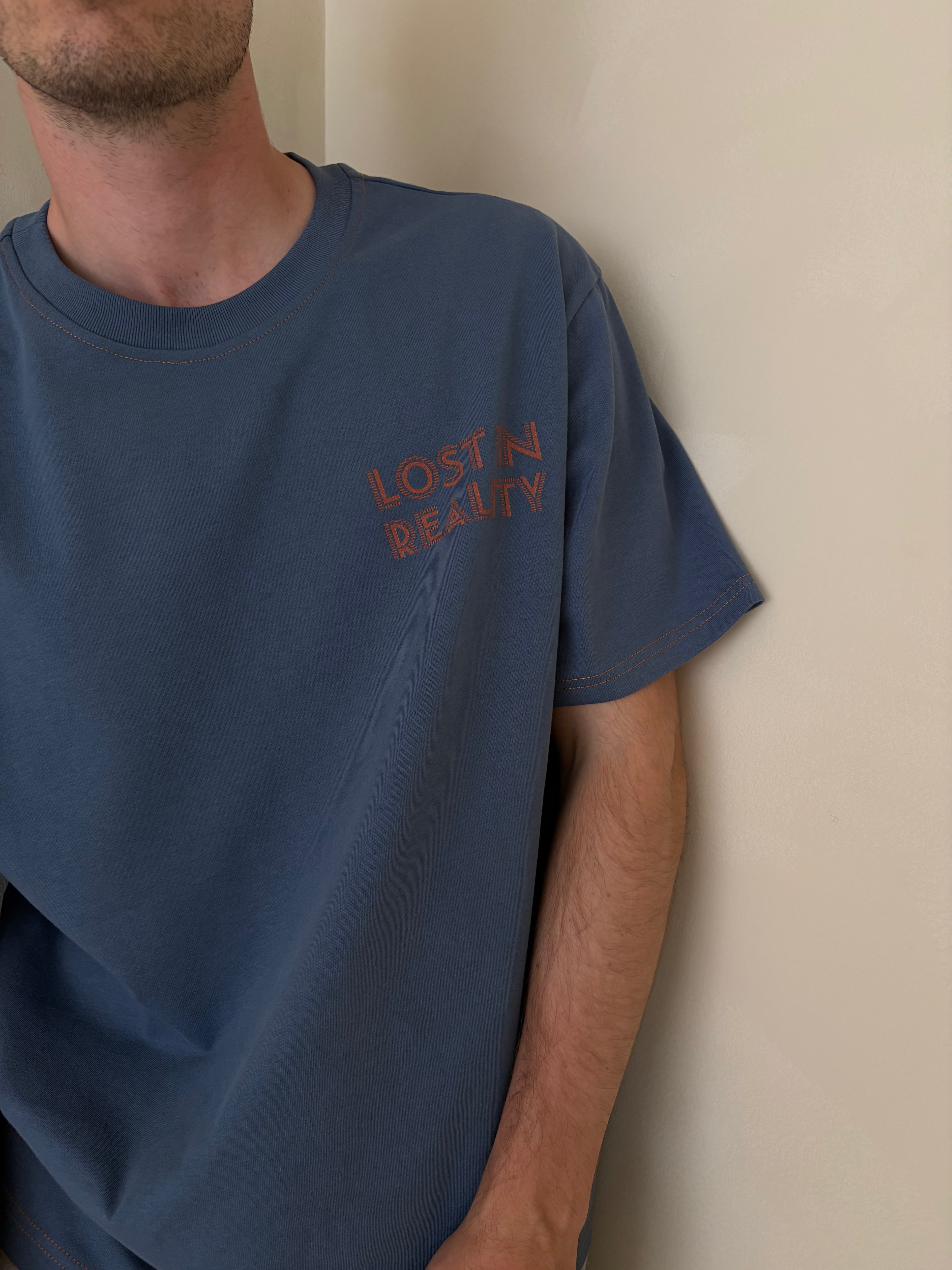 Dusty blue t-shirt