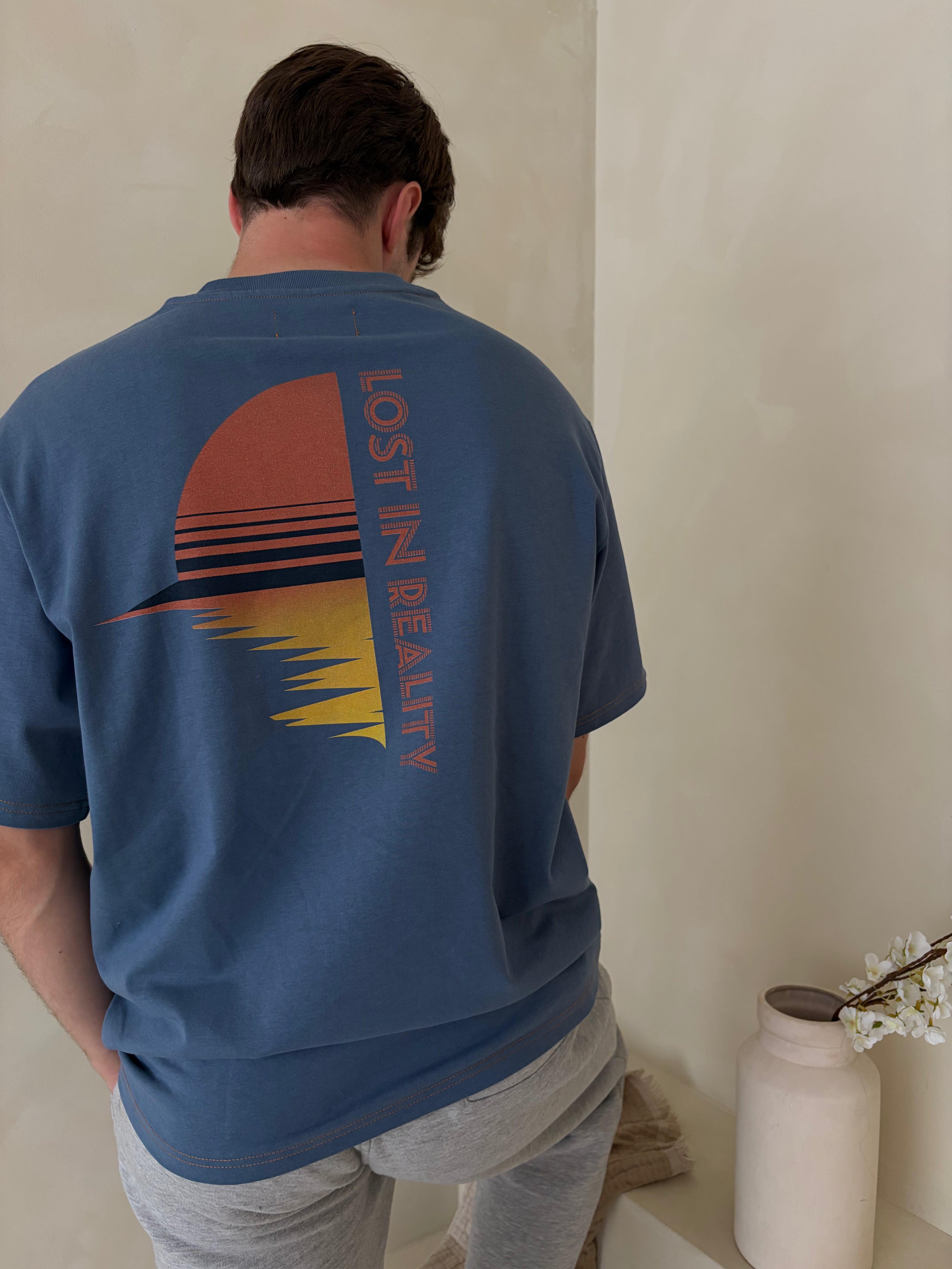 Dusty blue t-shirt
